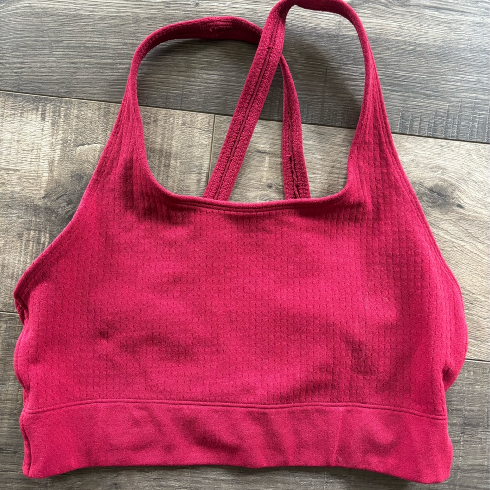 Fabletics Red Sports Bra
